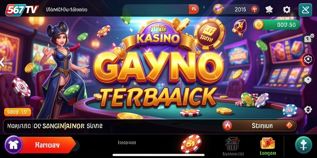 Tampilan gameplay menarik dari 567TV yang menggoda pemain.