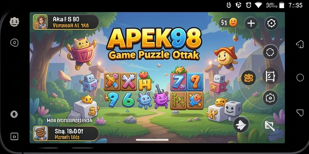 Screenshot APEK88 menampilkan gameplay seru permainan Puzzle.