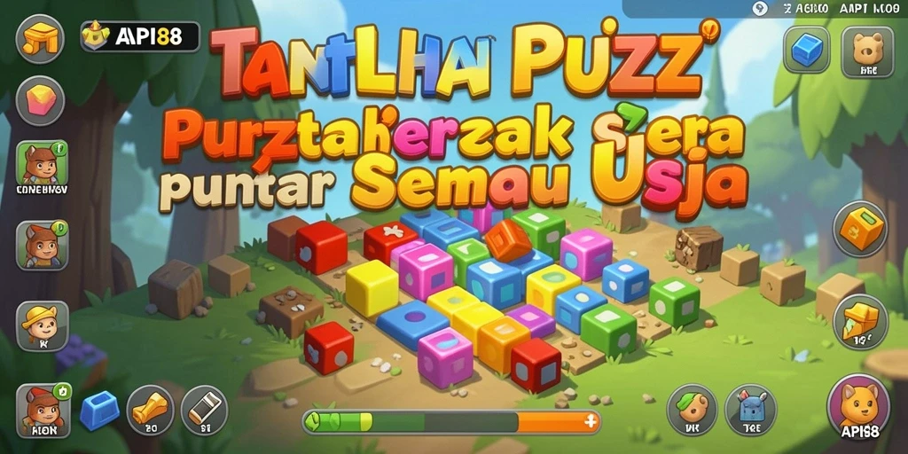 Tampilan gameplay API88 yang menantang dan penuh warna.