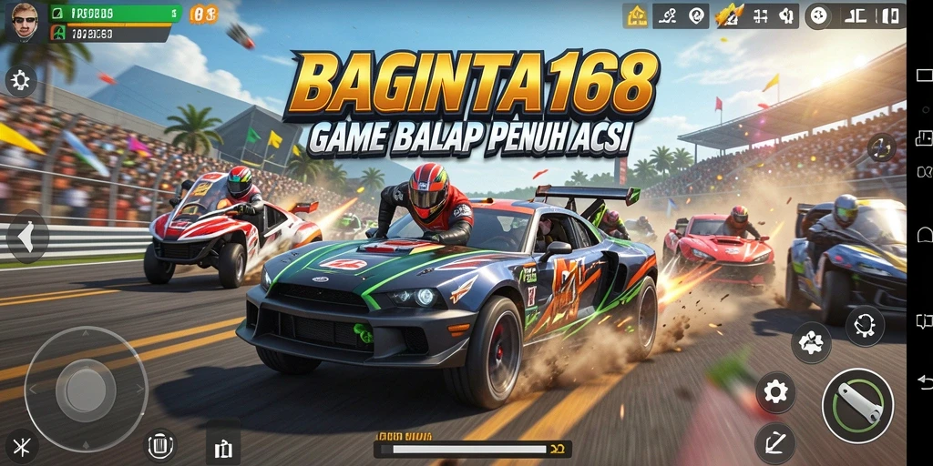 Screenshot dari gameplay menegangkan di BAGINTA168.