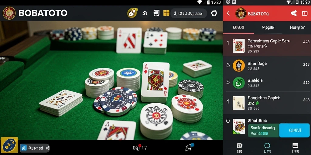 Tampilan gameplay seru dari BOBATOTO saat dimainkan oleh beberapa pemain.