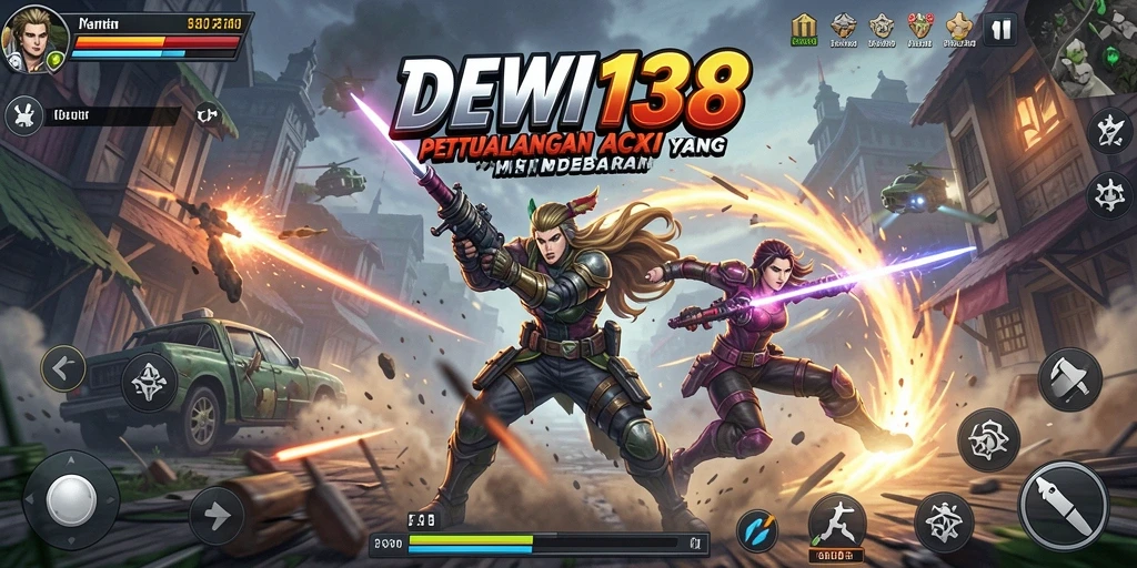 Tampilan gameplay menarik dari DEWI138 dengan aksi yang cepat.
