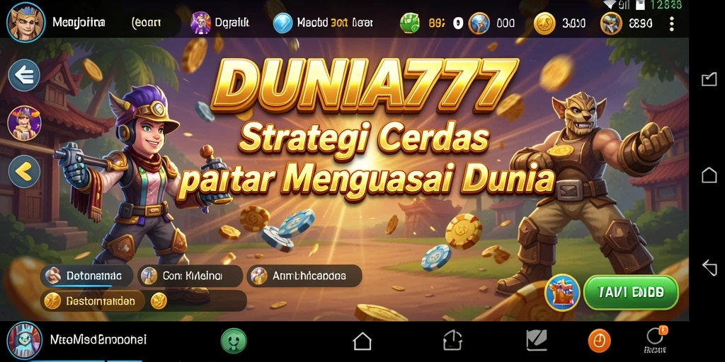 Tampilan gameplay menarik dari DUNIA777 dengan strategi yang menantang.