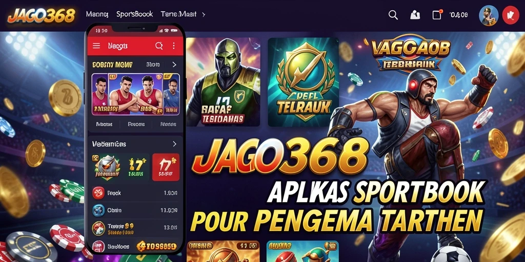 Tampilan antarmuka JAGO368 yang menarik dan mudah digunakan saat bermain Sportsbook.