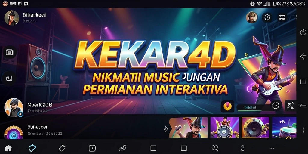 Tampilan interaktif gameplay <strong>KEKAR4D</strong> yang menarik dan menyenangkan.