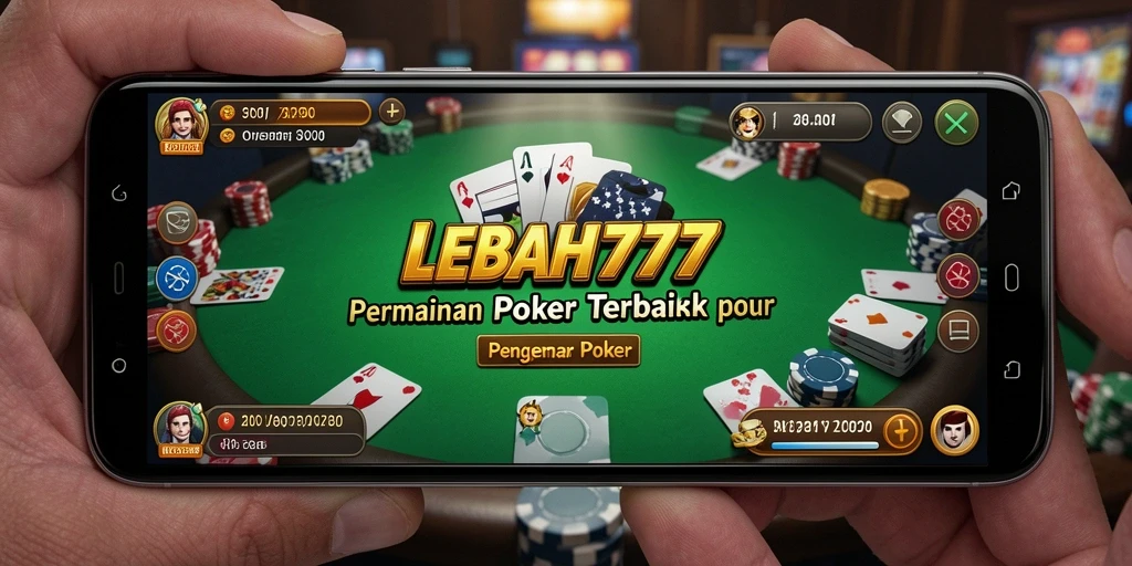 Gameplay poker seru di LEBAH777 dengan pemain aktif.