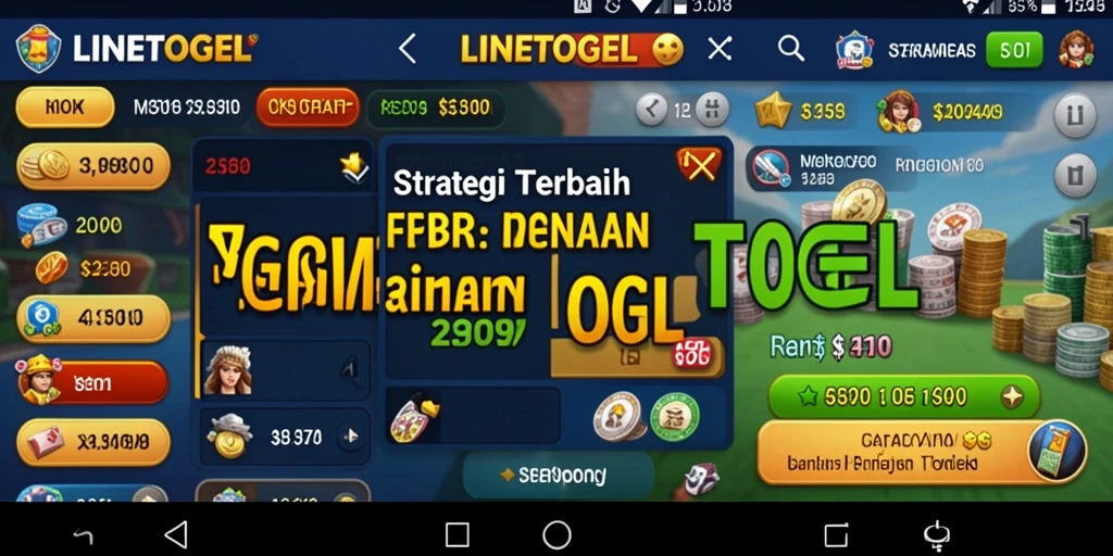 Tampilan gameplay strategi yang menarik di LINETOGEL.