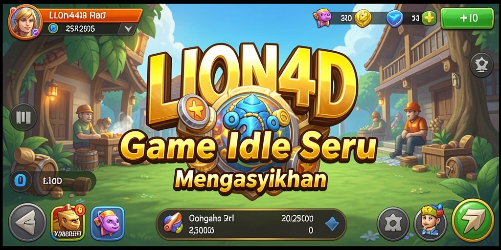 Tampilan gameplay LION4D yang seru dan penuh warna.