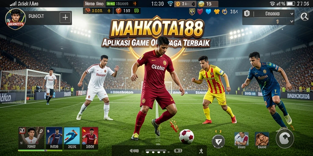Tampilan utama gameplay MAHKOTA188 yang seru dalam olahraga.
