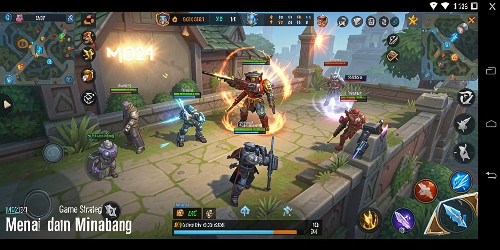 Tampilan menarik dari gameplay strategi MPO1221 yang penuh taktik.