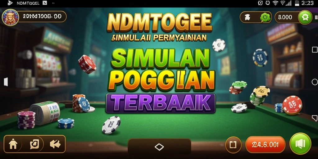Screenshot gameplay NDMTOGEL yang menunjukkan pengalaman bermain togel.