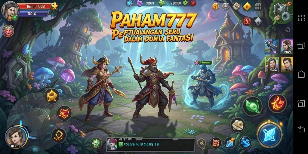Tangkapan layar gameplay PAHAM777 yang menunjukkan petualangan seru.