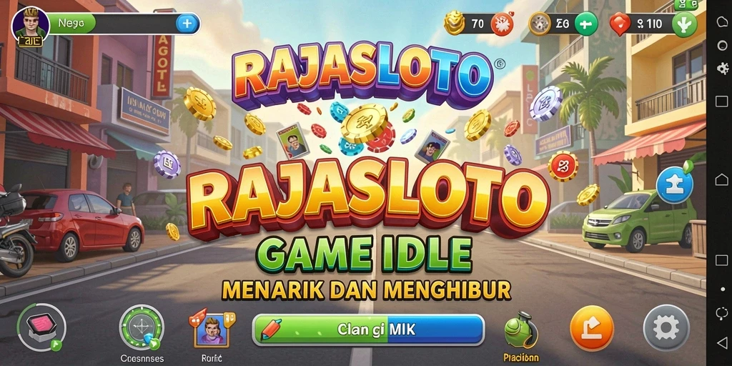 Tampilan gameplay RAJASLOTO yang mengasyikkan dan mudah dipahami.