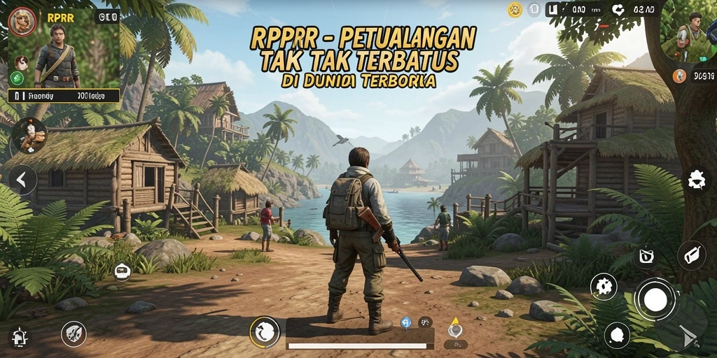 Tampilan gameplay menarik dari dunia Open World RPRR.