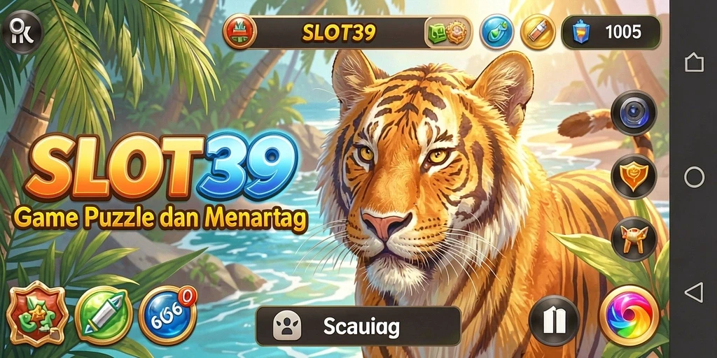 Gambaran gameplay menarik dari SLOT39 dengan berbagai puzzle.