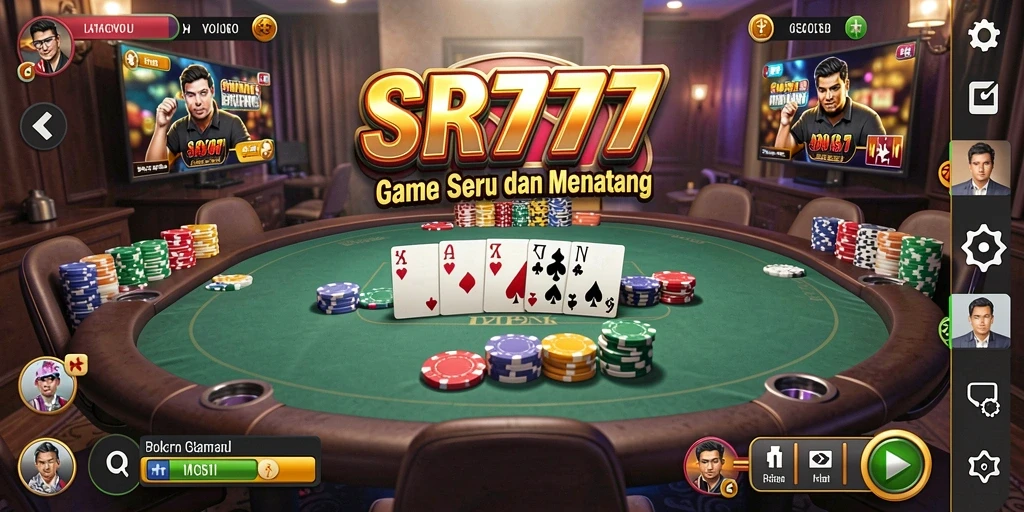 Gameplay menarik SR777 yang memukau dalam permainan Poker.