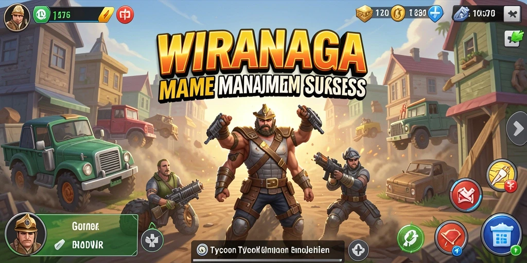 Tampilan gameplay Tycoon yang menarik dan strategis.