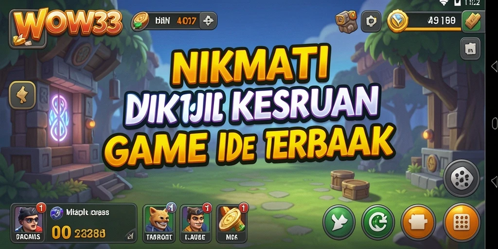 Tampilan gameplay <strong>WOW33</strong> yang menarik dan penuh warna.
